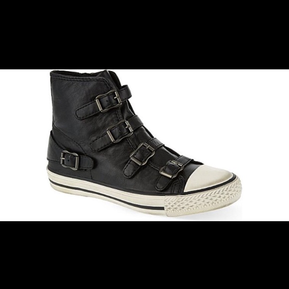 ♥️SOLD♥️ ASH Virgin Leather Hi-Top Sneakers - Picture 4 of 8